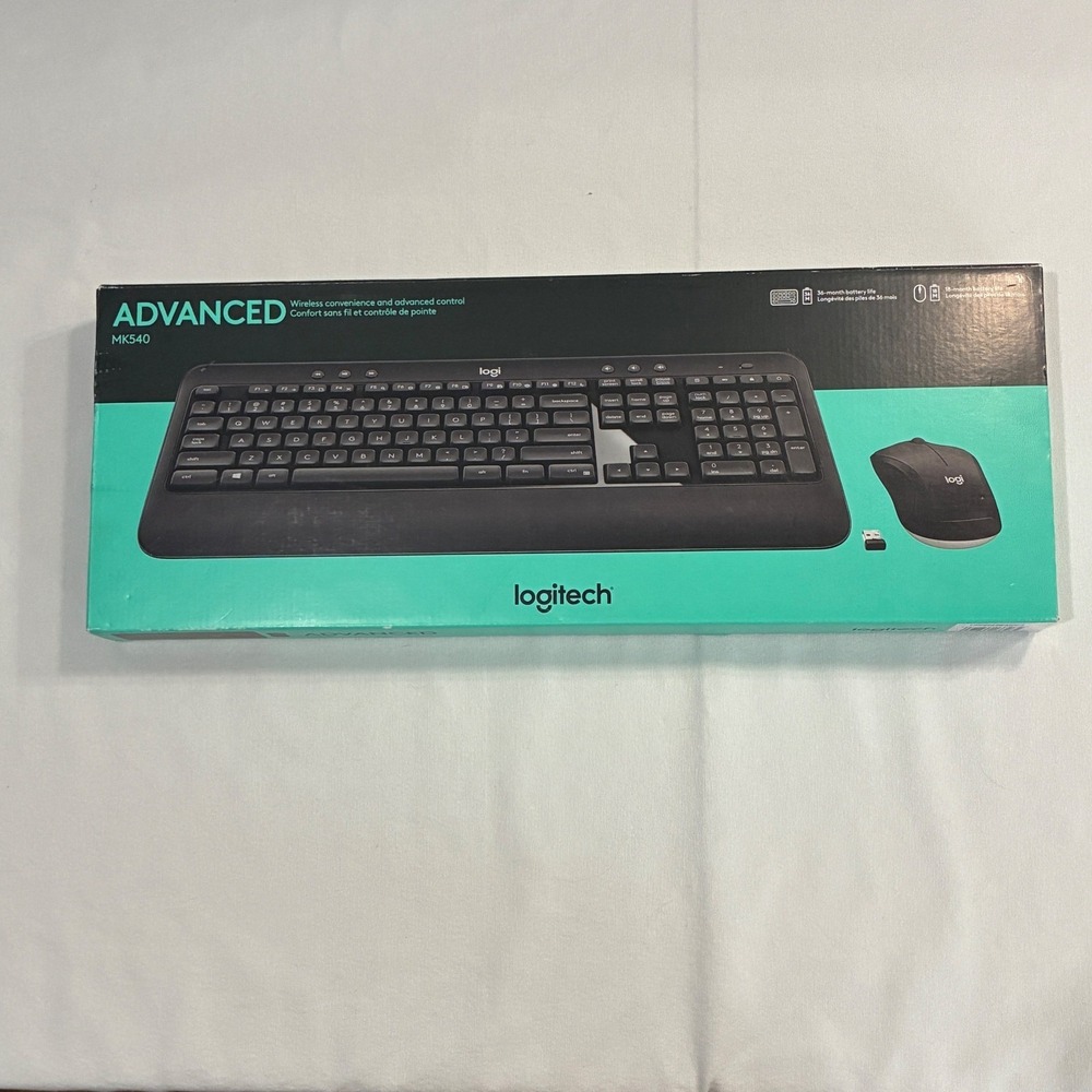 Logitech Advanced MK540 Wireless‎ Keyboard & Mouse Combo-097855137265